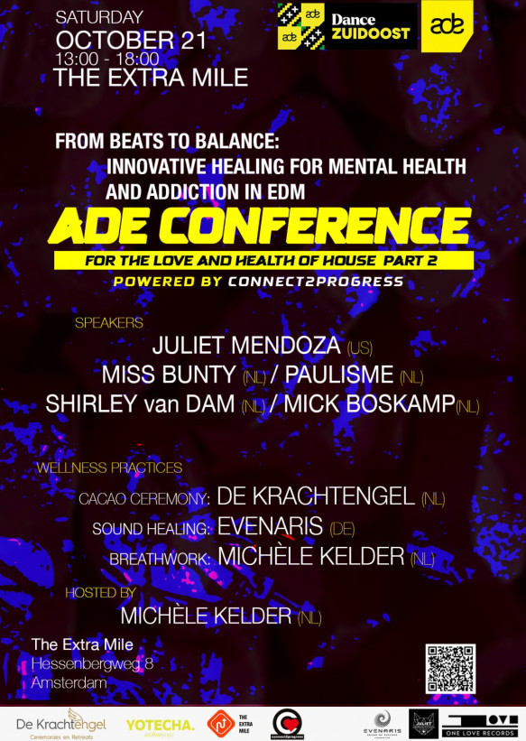 ADE PANEL /// FROM BEATS TO BALANCE: INNOVATIVE HEALING FOR MENTAL HEALTH AND ADDICTION IN EDM